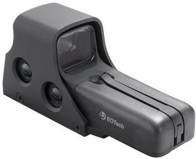 Eotech 552XR308 Holographic Night Vision Weapon Sight, 1x, 65 MOA w/1" Dot, AA Batteries, Ballistic Drop Comp Reticle for .308 Cal