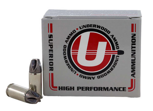 Underwood Pistol Ammunition UA875, 9mm, 90 gr, 1400 fps, 20 Rd/Bx