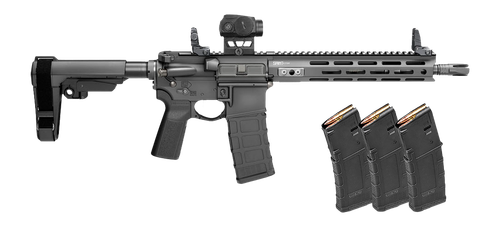 Springfield Saint Victor V2 Gear-Up Package Pistol, 5.56 NATO, 11.5", SB Tactical SBA3 Brace, w/Viridan Venta Green Dot, 30 Rds