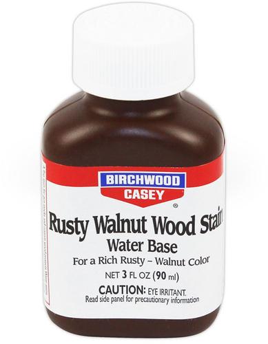 Birchwood Casey Rusty Walnut Wood Stain, 3 oz (24323)