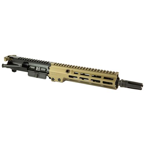 Geissele Automatics URG-I Complete Upper Receiver, 5.56 NATO 10.3", W/ Surefire 4 Prong Flash Hider, Desert Dirt Color