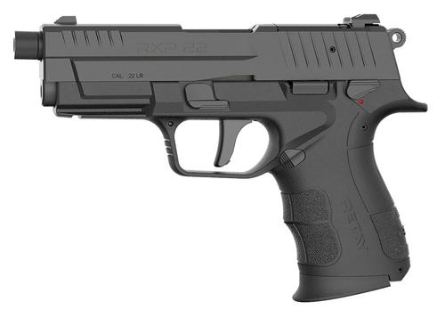 Retay USA RXP Optic Ready Pistol RXP22BLK10TH, 22 LR, 4in, Textured Grips, Black Cerakote Finish, 10 Rds