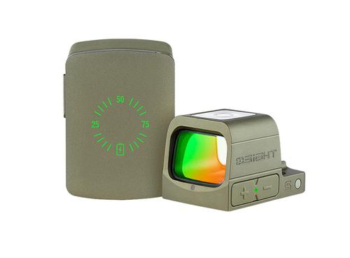 Olight Osight S Red Dot Reflex Sight, 1x, 2 MOA Dot/32 MOA Circle, OD Green Finish, w/Magnetic Charger (OSIGHTSOG)