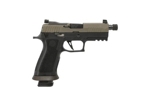 Sigarms P320 Optic Ready Pistol 320XCA-9-MGXR3-TB-R2, 9mm, 4.6in, Black Polymer X Grips, 21 Rds