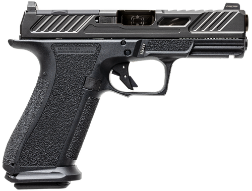 Shadow Systems XR920 Elite Optic Ready Pistol SS3012, 9mm Luger, 4in, Black Interchangeable Backstrap, Black Finish, 17 Rds