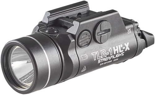Streamlight 69500 TLR-1 HL-X Black 6000 Series Aluminum 1000 Lumens