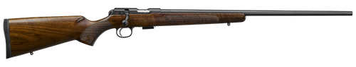CZ-USA CZ 457 American Bolt Action Rifle 02312, 17 HMR, 24", American Style Stock, Blued, 5 Rds