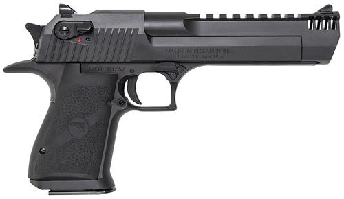 Magnum Research Desert Eagle Mark XIX Pistol DE50IMB, 50 Action Express, 6", Black Synthetic Grips, Black Finish, 7 Rds