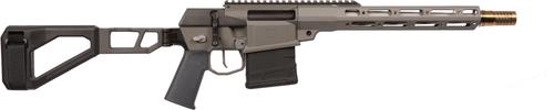 Q Mini Fix Bolt Action Pistol, 8.6 Blackout, 12", Gray Finish, Collapsible Brace, 10 Rds