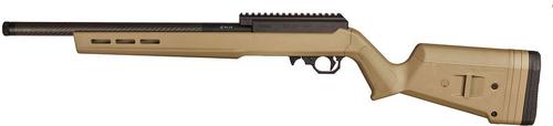 Volquartsen Summit Rimfire Rifle VCB-LR-FDE, 22 LR, 16", Magpul FDE Stock, Carbon Barrel
