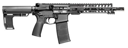 Patriot Ordnance Factory P-15 Base Pistol 02295, 300 Blackout, 10.5in, MFT Blade Stabilizer Brace Grips, 30 Rds