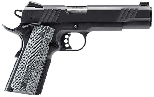 Bersa B1911 Onyx SAO Pistol B19117050BBBB, 45 ACP, 5", Gray VZ Grips, Black Finish, 8 Rds