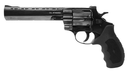 EAA Windicator Revolver 770134, 357 Mag, 6", Black Rubber Grips, Blued Finish, 6 Rds