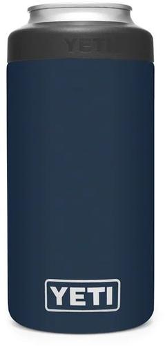 Yeti Rambler 16 oz Colster Tall Stainless Steel Drink Insulator, DuraCote Navy (YRAMCOLTALLNV)