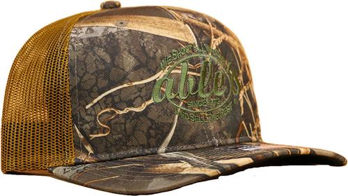 Able's Mesh Cap Max 7 Camo, Buck (ACM7B)