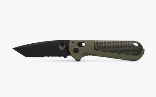 Benchmade Redoubt Knife w/Plain Edge Drop Point Blade (431BK-1)