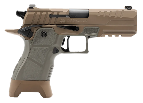 OA DEFENSE 2311 w/Plus Kit Optic Ready Pistol OA2311CMPTPLSHDSSTD17, 9mm Luger, 4.25in, Sage Metal Module, High Desert Finish, 17 Rds