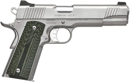 Kimber 3200342 Stainless TLE II  Pistol - 45 ACP, 5 in Barrel, Amb. Safety, Stainless Steel w/Satin Silver Finish