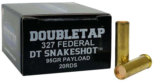 DoubleTap Snake Shot Pistol Ammunition 327FSS2, 327 Federal Mag, 20 Rd/bx