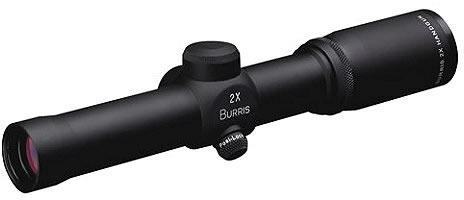 Burris LER Handgun Scope 200218, 2x, 20mm Obj, 1" Tube Dia, Matte, Plex Reticle