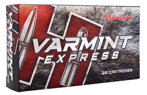 Hornady Varmint Express Rifle Ammunition 8324, 220 Swift, V-Max, 55 GR, 3680 fps, 20 Rd/bx