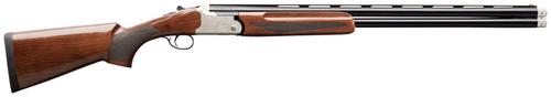 Charles Daly 202A Shotgun 930244, 12 Gauge, 28", 3" Chmbr, Vent Rib Blued Barrel, Engraved Aluminum Receiver, Checkered Walnut Stock & Forend, Single Selective Trigger