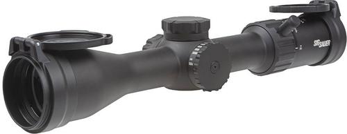 Sig Whiskey4 Rifle Scope SOW42003, 2.5-10x, 42mm Obj, 30mm Tube, Quadplex Reticle