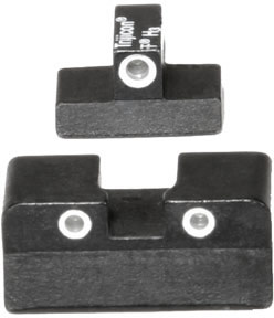 Trijicon Tritium BR02 3 Dot Sight Set For Browning High Power