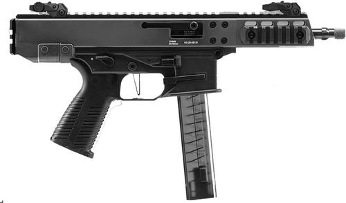 B&T GHM9 Enhanced Semi-Auto Pistol BT-450002-2-EH, 9mm, 6.9 in, Black Grip, Black Finish, 30 Rds