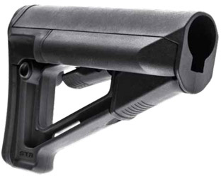 Magpul Storage/Type Restricted Mil-Spec Stock For AR-15 Rifles, Black (MAG470-BLK)