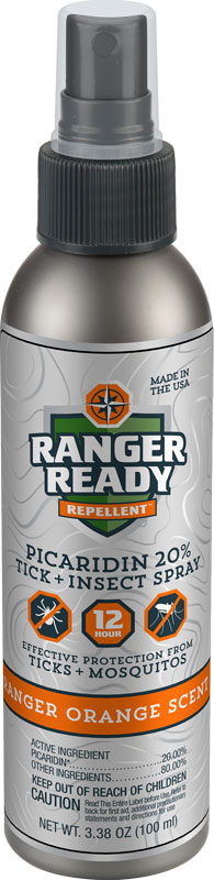 Ranger Ready Singles Insect Spray, 3.4 oz, Orange Scent (FMS01)