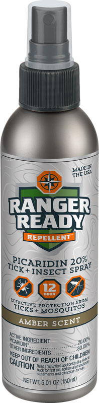 Ranger Ready Singles Insect Spray, 5 oz, Amber Scent (FMS05)