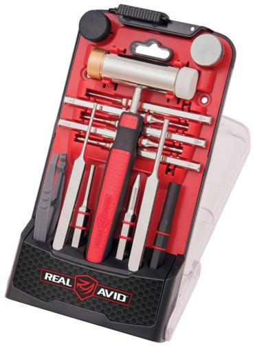 Real Avid Accu-Punch Hammer & AR15 Pin Punch Set (AVHPS-AR)