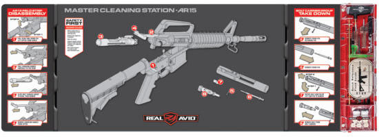 Real Avid AR15 Master Cleaning Station (AVMCS-AR)