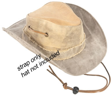 The Real Deal Brazil Hitch Wind Strap for your Recycled Tarp Hat (TRDHH) (hat not included)