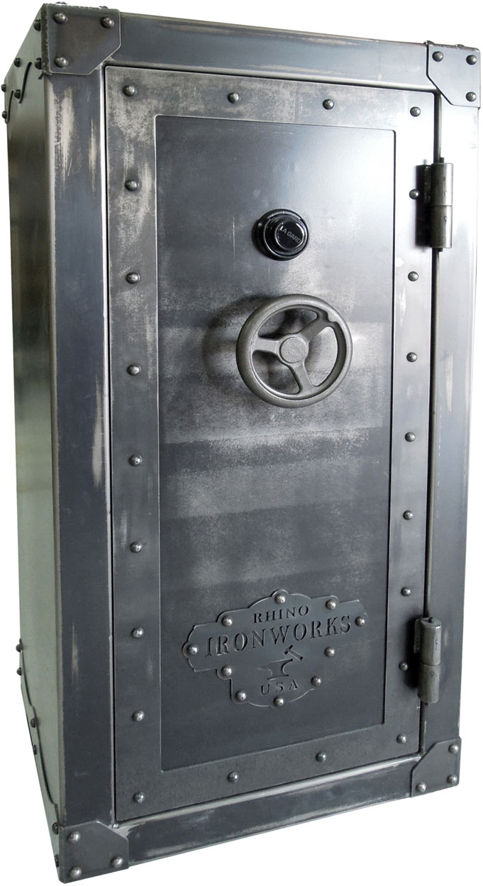 Rhino Ironworks Gun Safe, 1 Hour Fire Rating, 11 Gauge Rhino Ironworks Gun Safe, 1 Hour Fire Rating, 11 Gauge