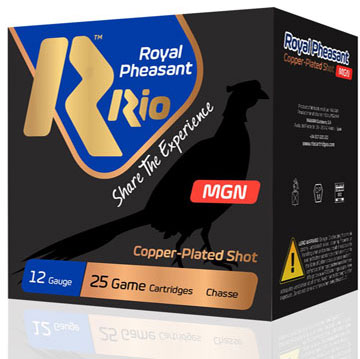 Rio Royal Pheasant Copper Shotshells RPCMGN405, 12 Gauge, 3