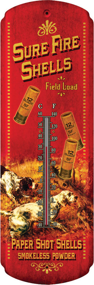 Rivers Edge Products Sure Fire Shell Tin Thermometer (1359)