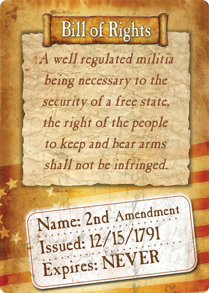 Rivers Edge Products Bill of Rights Tin Sign (1591)