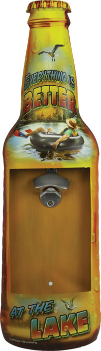 Rivers Edge Products Better at The Lake Metal Bottle Opener (2327)