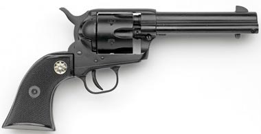 Chiappa 1873-22 Single Action Revolver 340155D, 22 WMR/22 LR, 4.75", Black Polymer Grips, Black Finish, 10 Rd