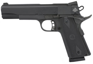 Rock Island Armory TAC 1911 Semi-Auto Pistol 51632, 9mm, 5 in, Black Grips, Matte Black Finish, 8 Rd