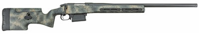 Bergara Ridgeback Rifle BPR2265F, 6.5 Creedmoor, 24", Camo Fiberglass Stock, Black Finish, 5 Rds
