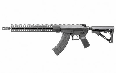 CMMG Mk47 Mutant AKM2 Rifle 76AFCE3, 7.62x39, 16" Salt Bath Nitride Barrel, Collapsible Stock, Black Finish, 30 Rd
