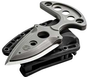 Surefire Push Dagger 2.9" Fixed Plain Edge w/Sheath (EW-14)