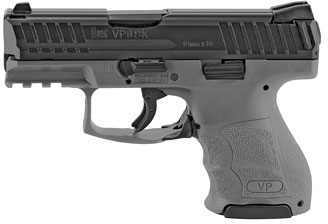 Heckler & Koch VP9 SK Striker-Fired Pistol 81000649, 9mm Luger, 3.39", Gray Grips, Black Finish, 13 Rds, Night Sights