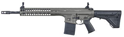 LWRC R.E.P.R. Semi-Auto Rifle REPRMKIIR7TGF16, 308 Winchester, 16", Magpul UBR Black Stock, Tungsten Finish, 20 Rd