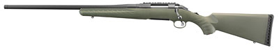 Ruger American Predator Bolt Action Left Hand Rifle 16977, 6.5 Creedmoor, 22", Green Synthetic Stock, Black Finish, 4 Rd
