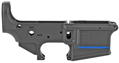 Spike's Tactical Thin Blue Line AR15 Multi Cal Stripped Lower Receiver (STLS145BL)