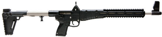 Kel-Tec SUB-2000 Semi-Auto Rifle SUB2K9G17NBLKHC, 9mm, 16.1", Black Synthetic Stock, Nickle Boron Finish, 17 Rd